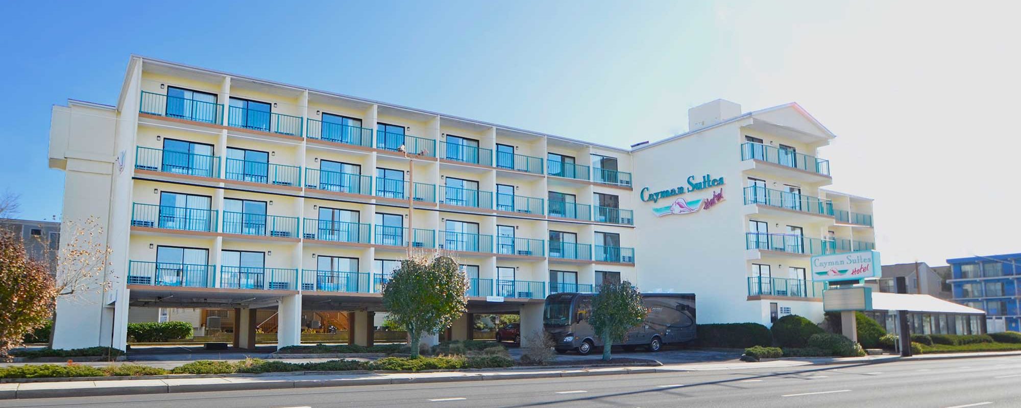 a tall building in a city