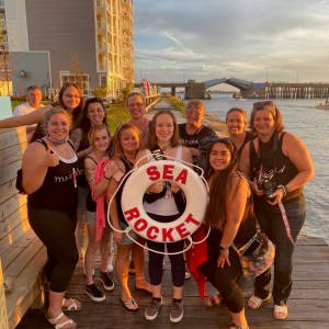 Nora Reiche et al. posing for the camera