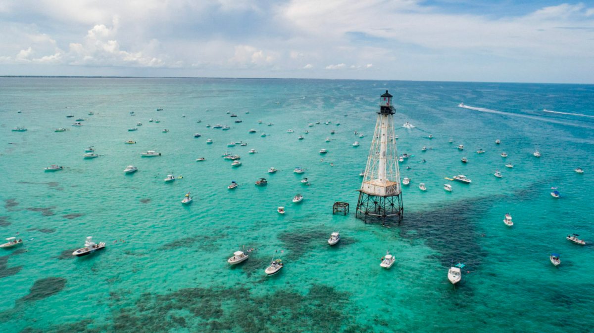 a large body of water