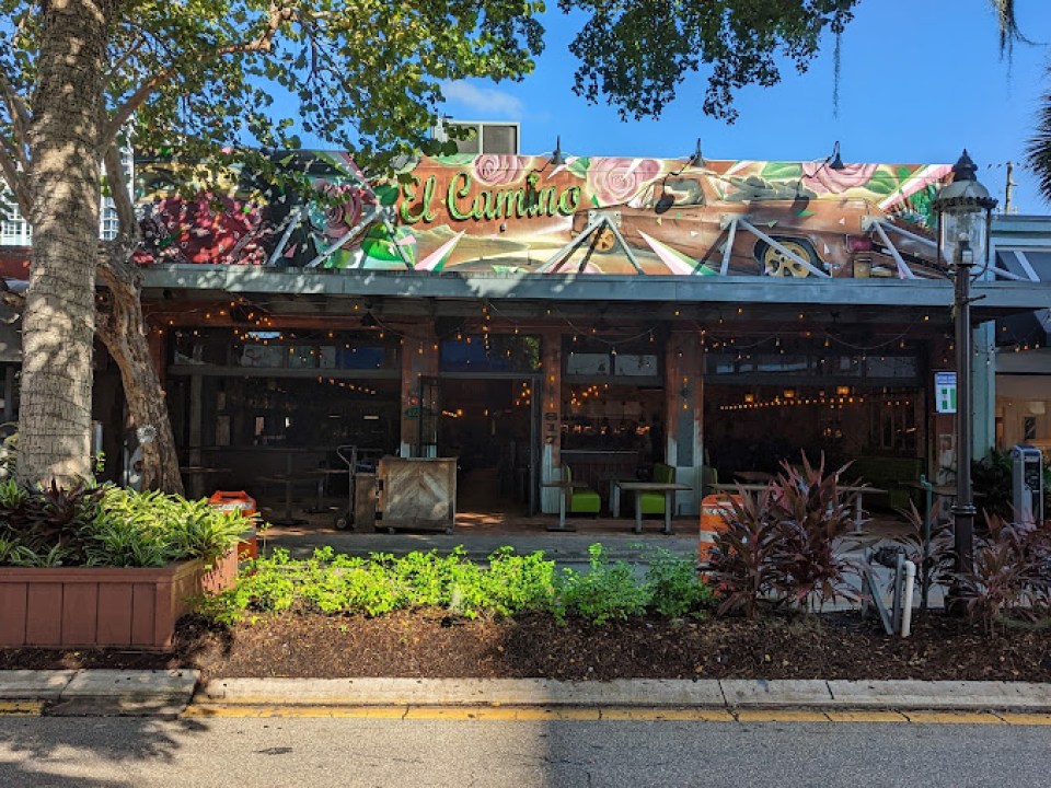 a store front at day