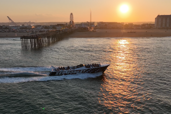 a large ship in a body of water