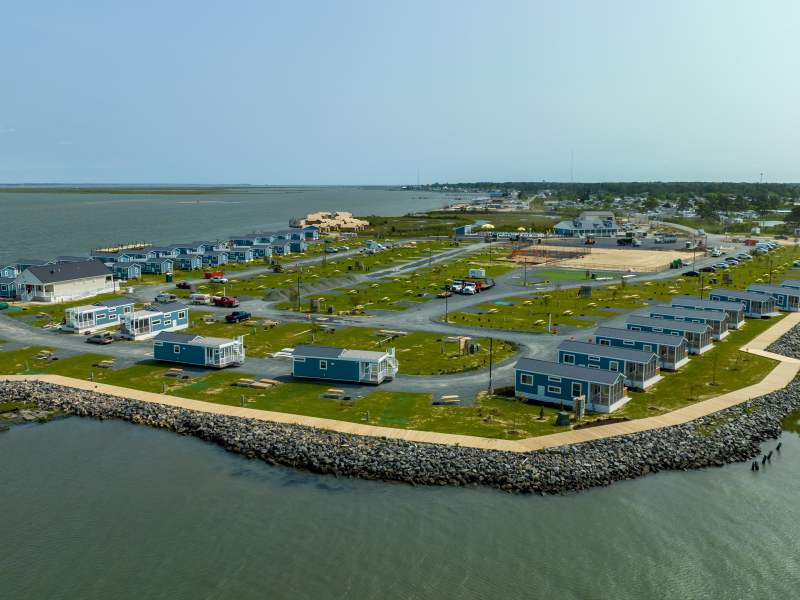 a large body of water